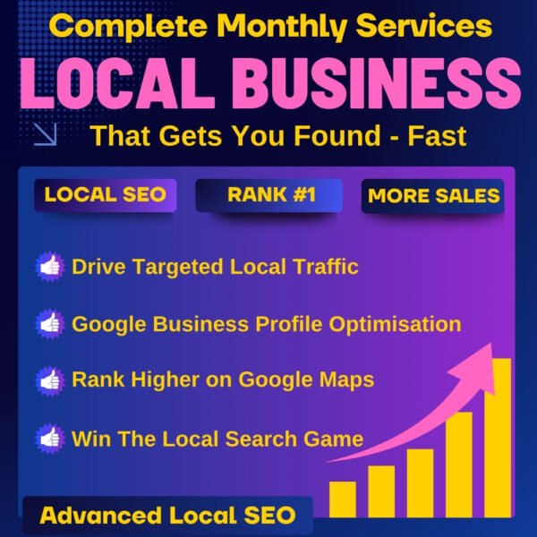 Local Business SEO Complete Monthly Service