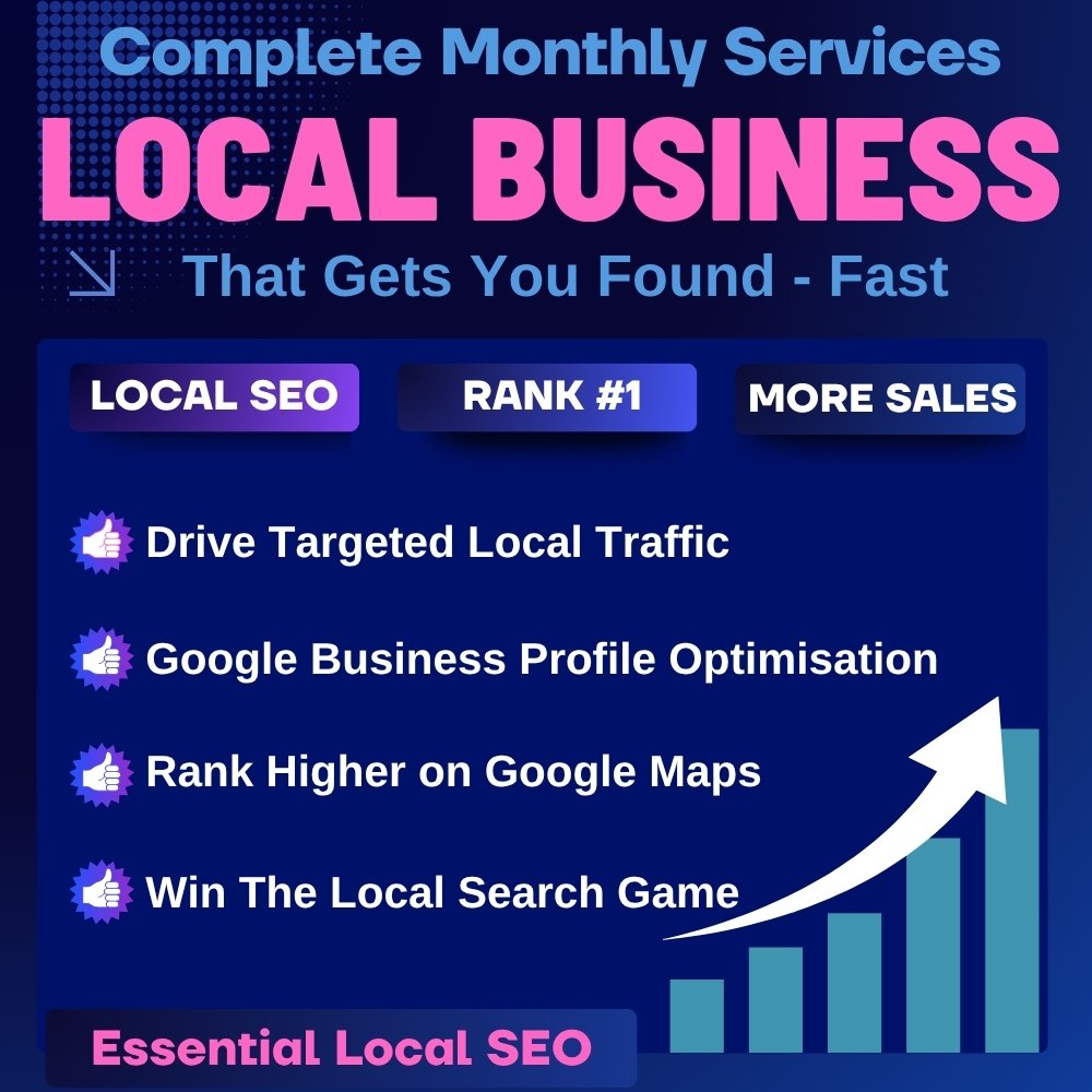 Local Business SEO Complete Monthly Service