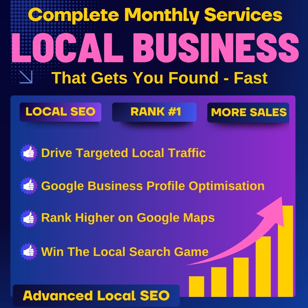 Local Business SEO Complete Monthly Service