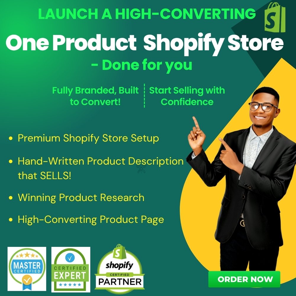 One Product Shopify Store