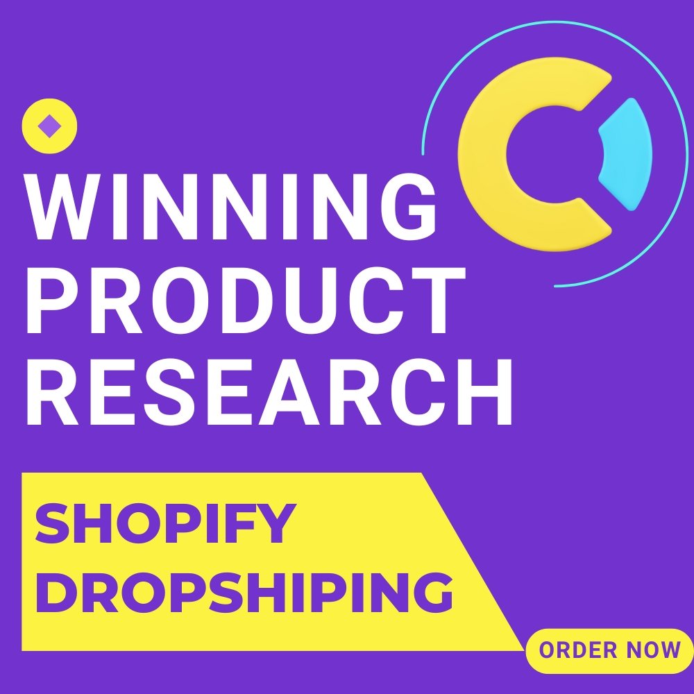 Winning Product Research - Shopify Dropshipping